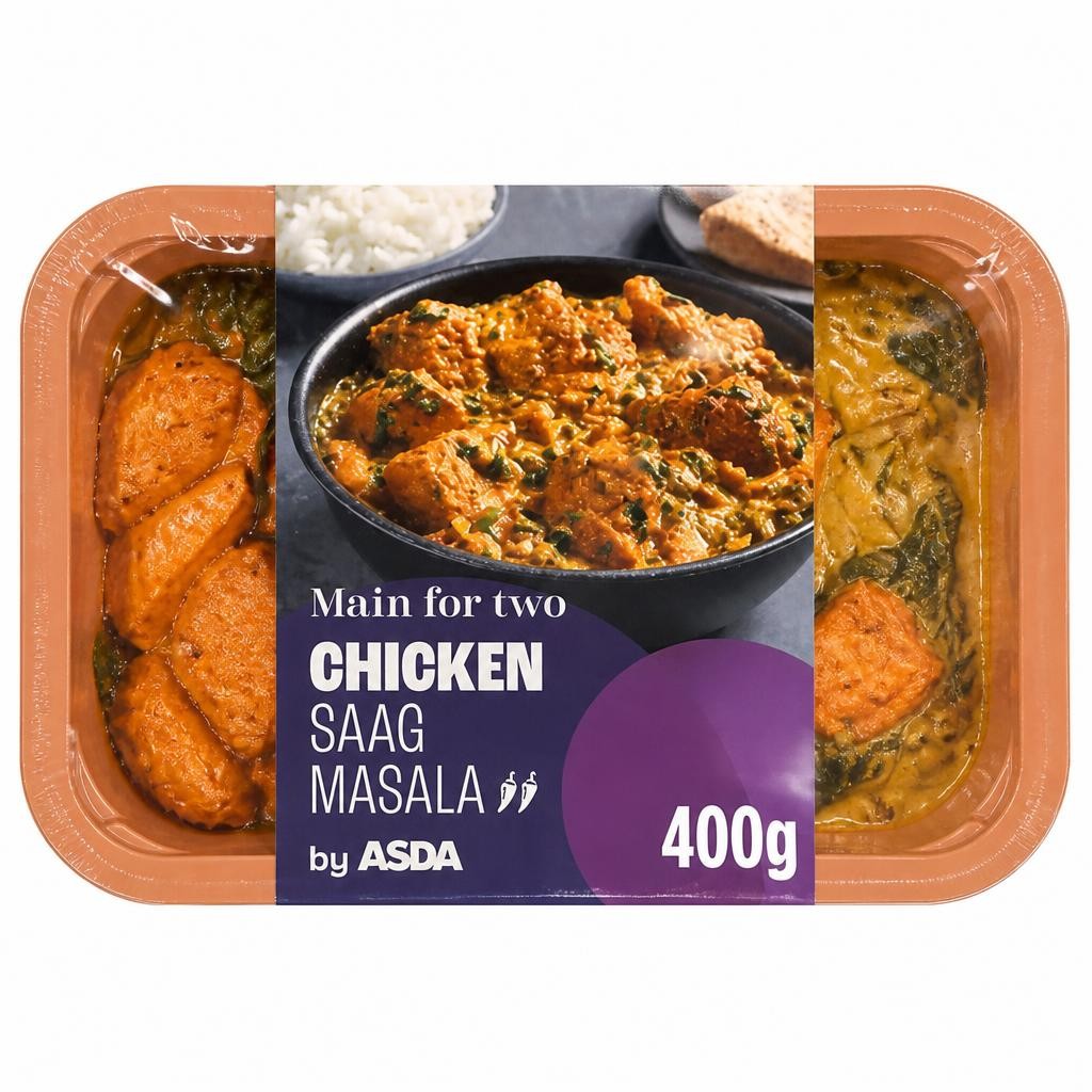 ASDA Chicken Saag Masala 400g