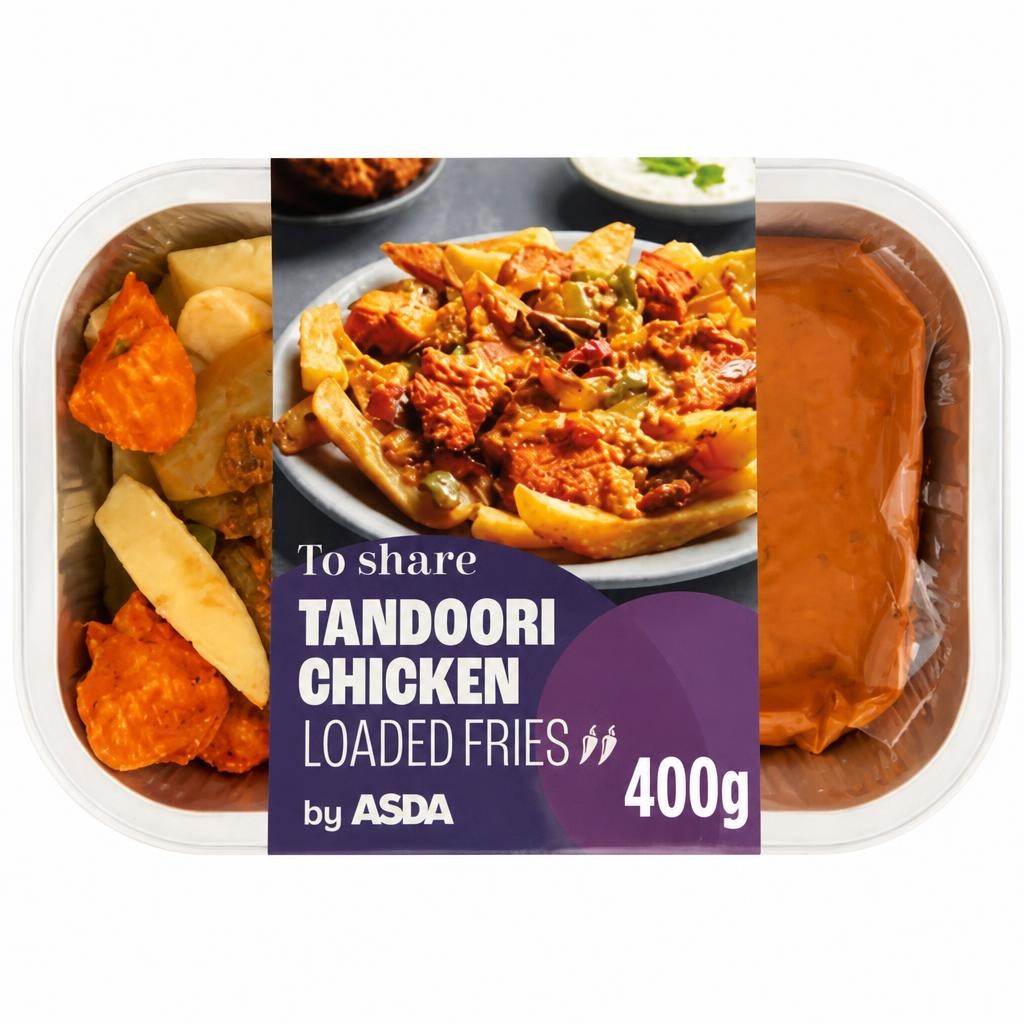 ASDA Tandoori Chicken Loaded Fries 400g
