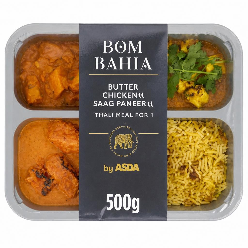 Bom Bahia by ASDA Bom Bahia by  Butter Chicken Saag Paneer 500g