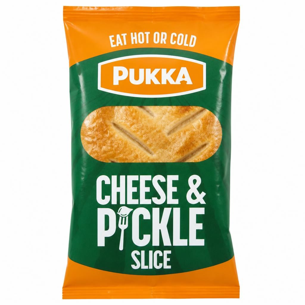 Pukka Cheese & Pickle Slice 140g