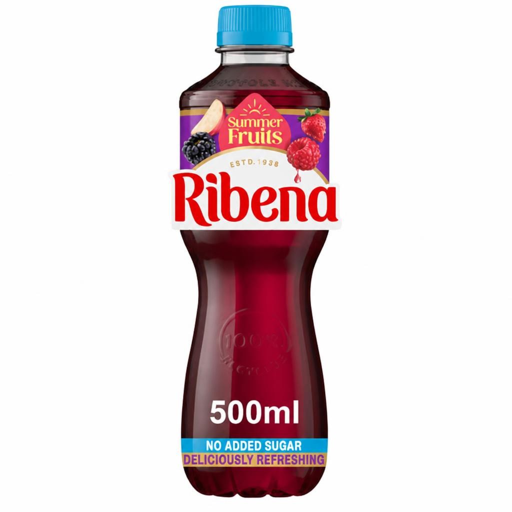 Ribena Summer Fruits No Added Sugar Juice Drink  500ml