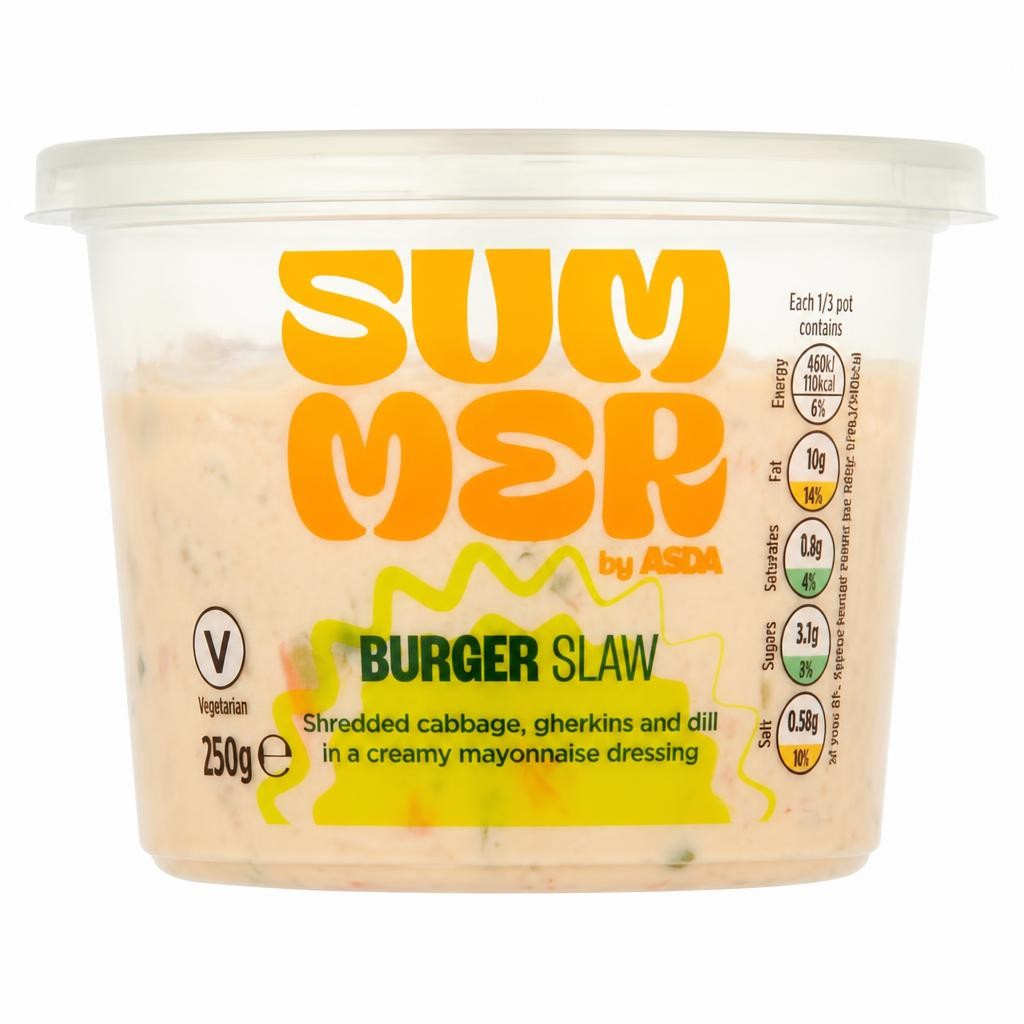 Summer by ASDA Summer Burger Slaw 250g