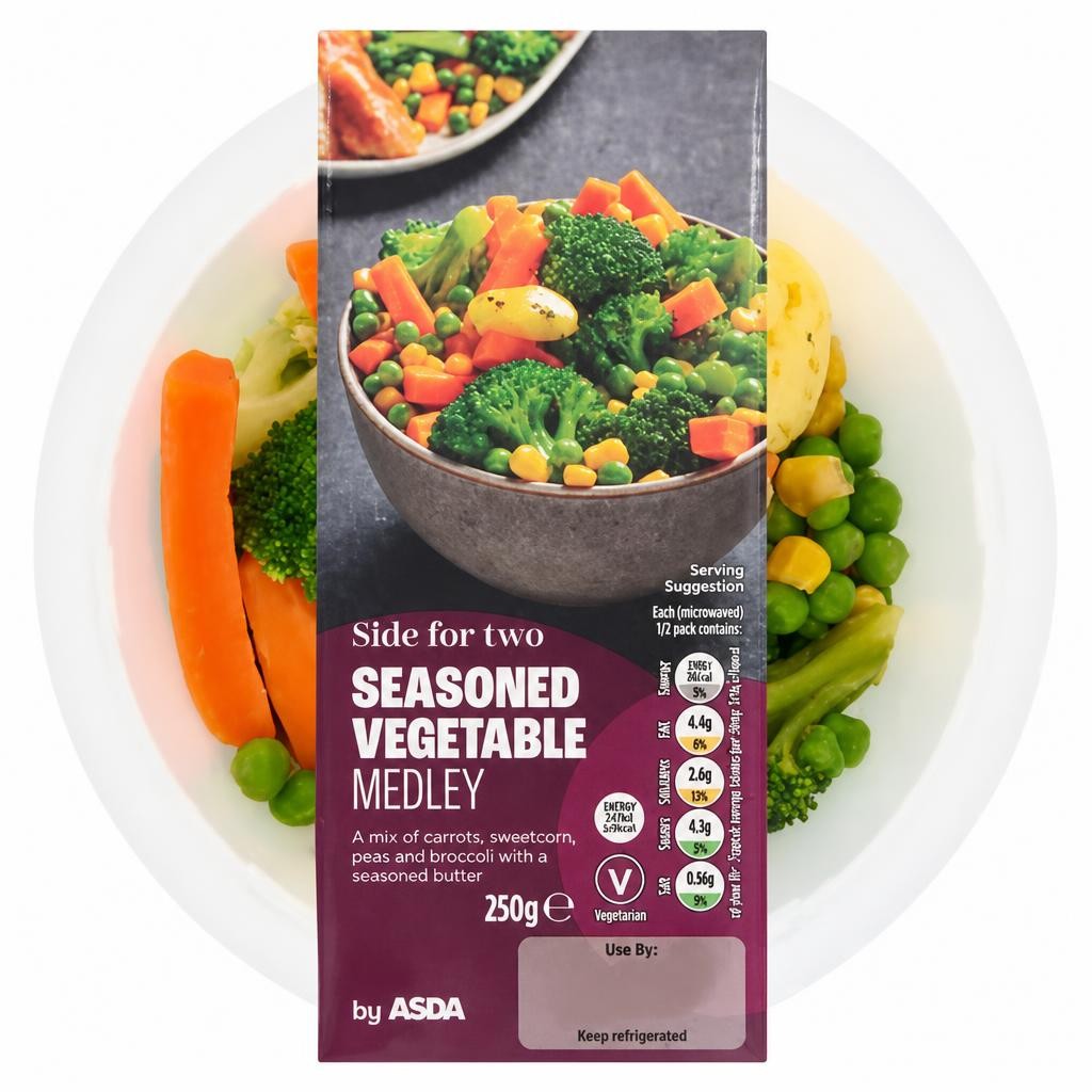 ASDA Seasoned Vegetable Medley 250g