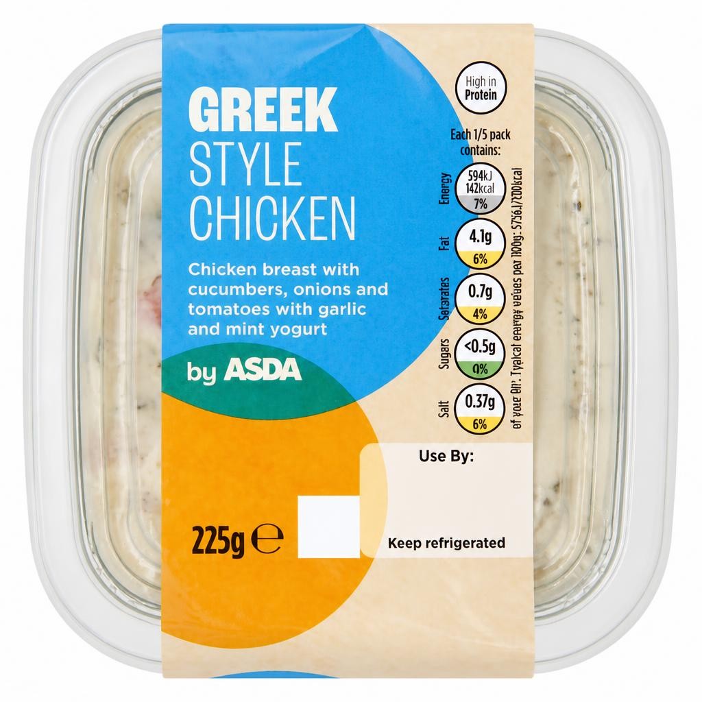 Summer by ASDA Greek Style Chicken 225g