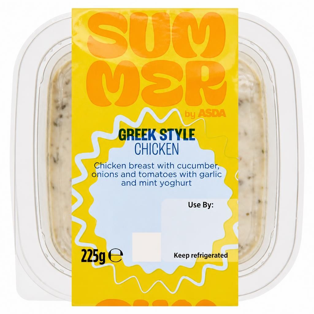 Summer by ASDA Greek Style Chicken 225g
