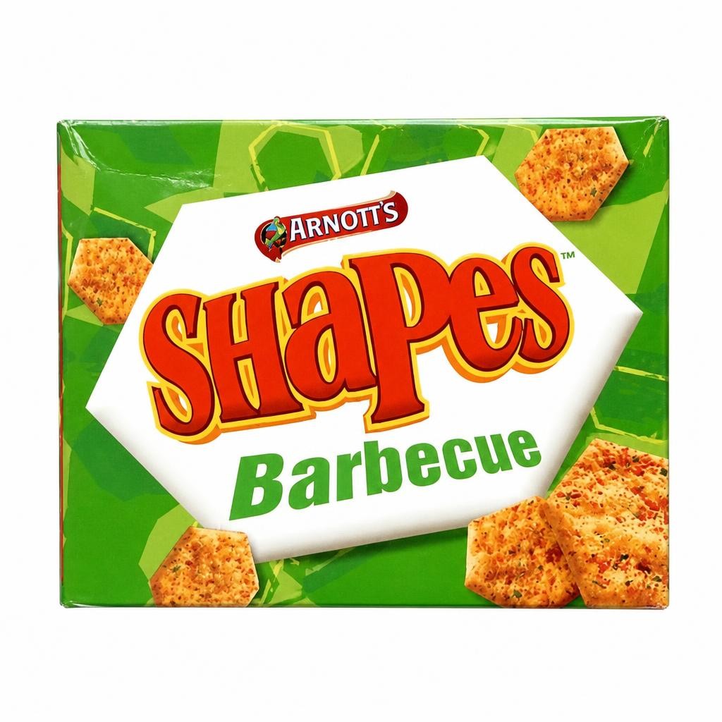 Arnott's Shapes Barbecue Snack Crackers 175g