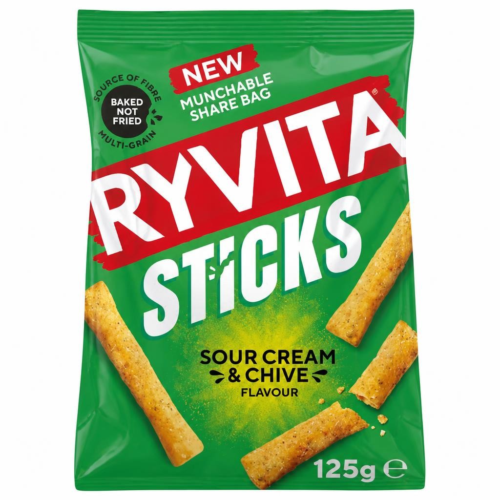 Ryvita Sticks Sour Cream & Chive Flavour