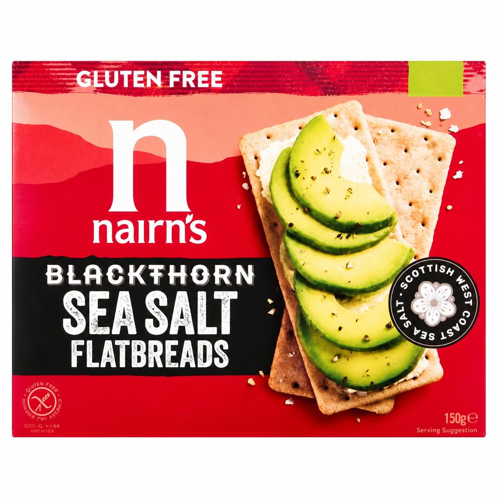 Nairn's Blackthorn Sea Salt Flatbreads