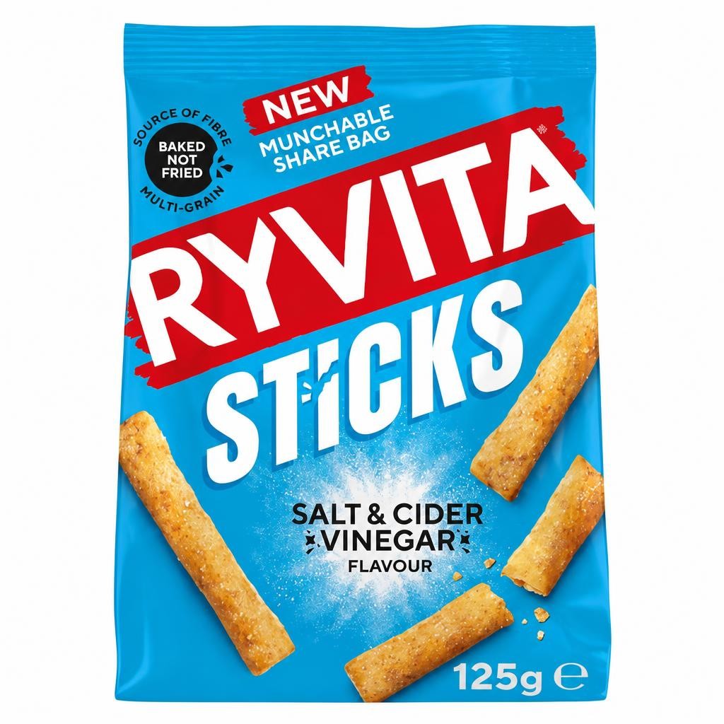 Ryvita Sticks Salt & Cider Vinegar Flavour