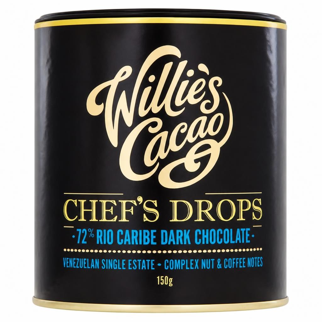 Willie's Cacao 72% Chef's Drops