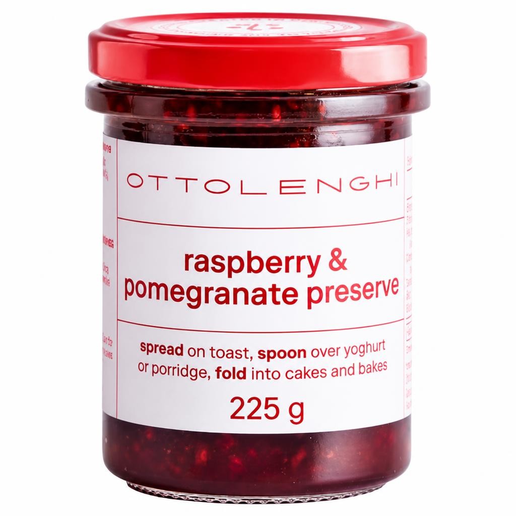 Ottolenghi Raspberry & Pomegranate Preserve