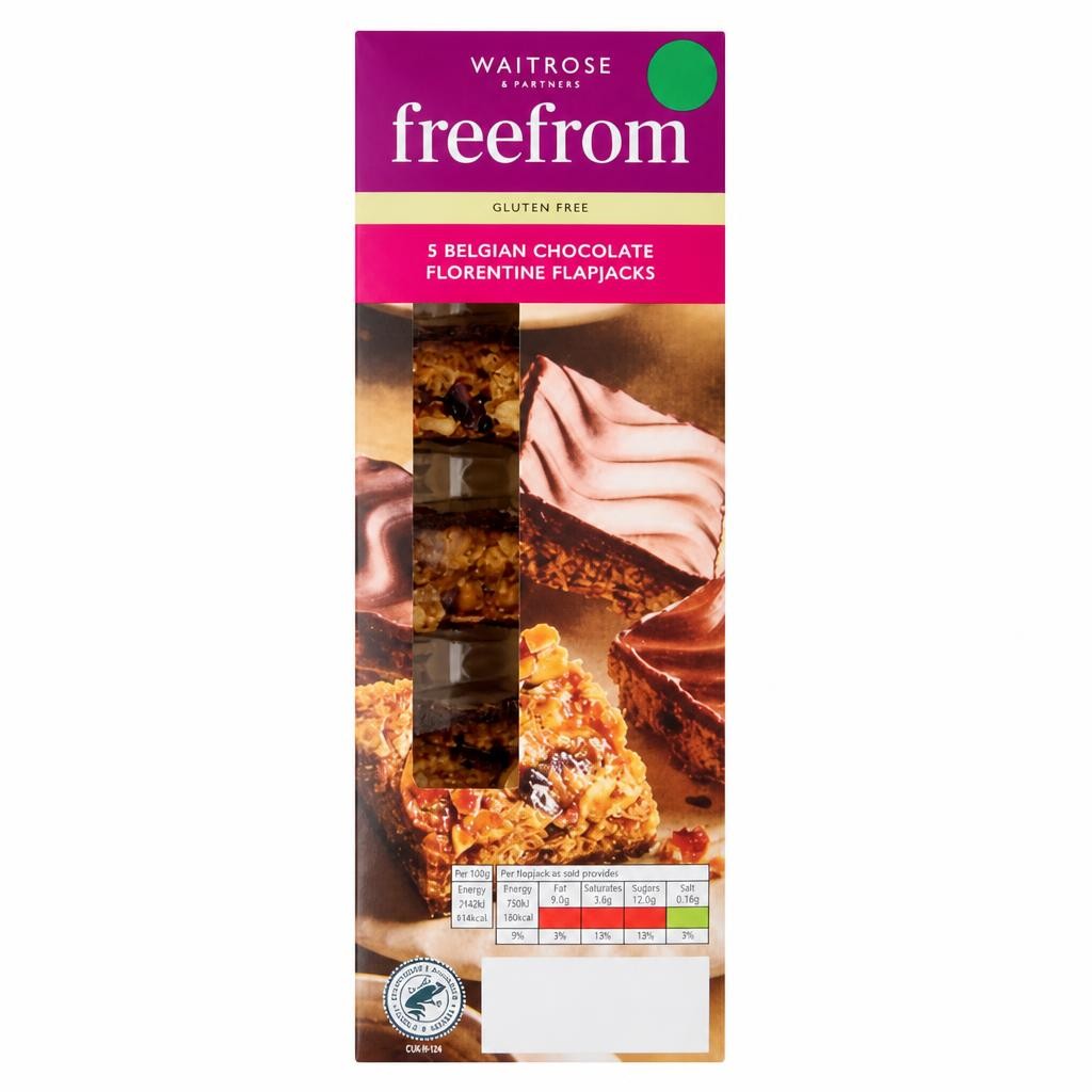Waitrose Free From GF Florentine Flapjacks