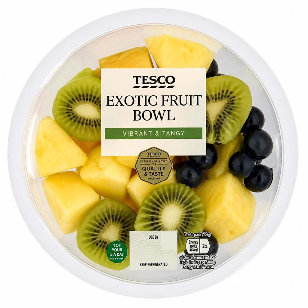 TESCO Exotic Fruit Bowl 425g