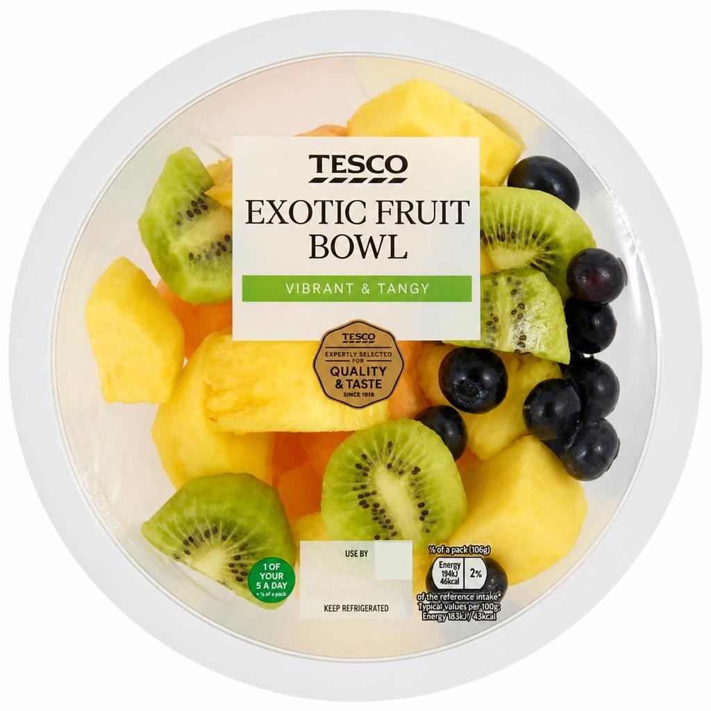 TESCO Exotic Fruit Bowl 425g