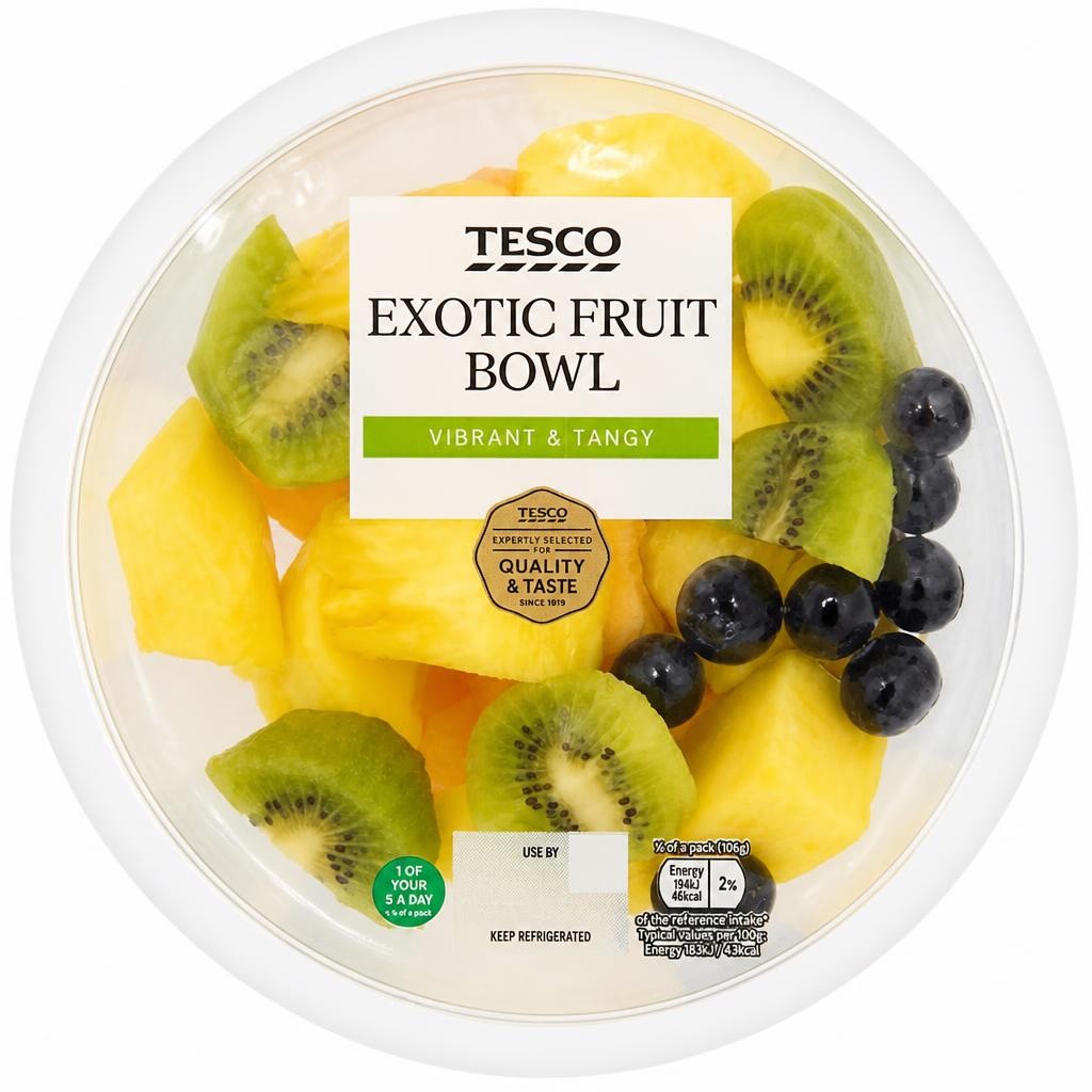TESCO Exotic Fruit Bowl 425g