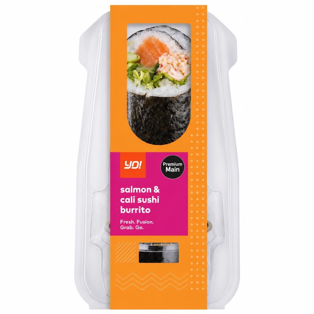 YO! Salmon & Cali Sushi Burrito 211g