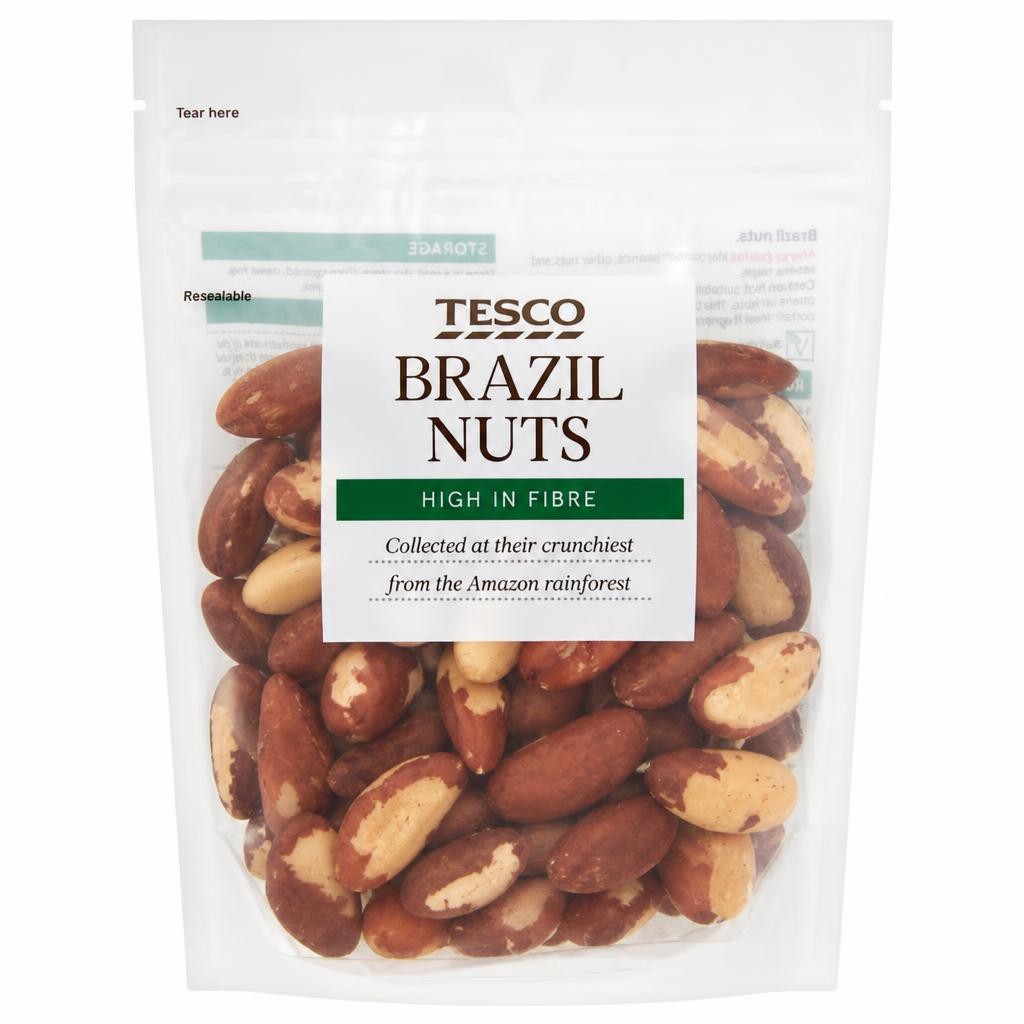 Tesco Brazil Nuts 200G