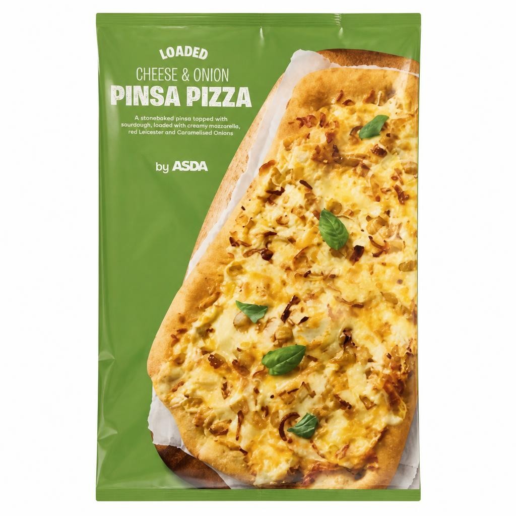 ASDA Loaded Cheese & Onion Pinsa Pizza 410g