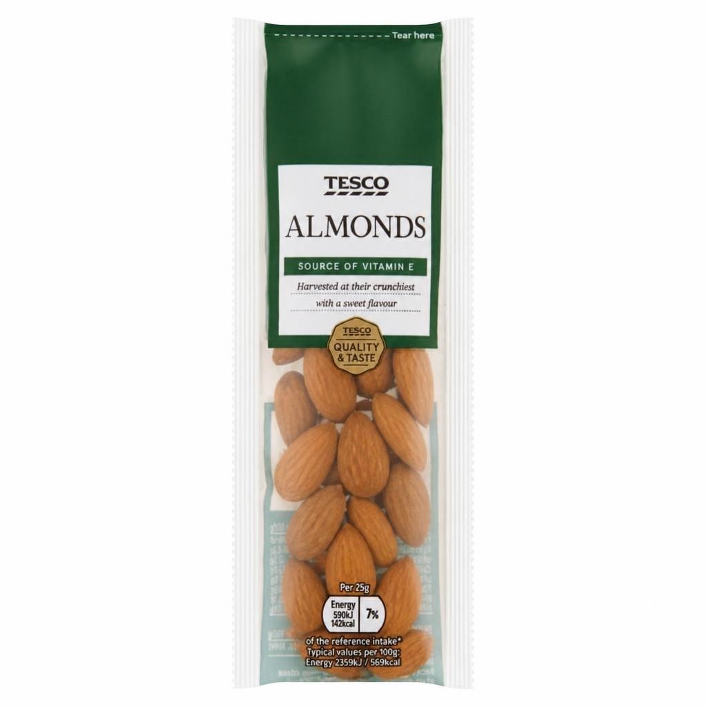 Tesco Almonds 25G
