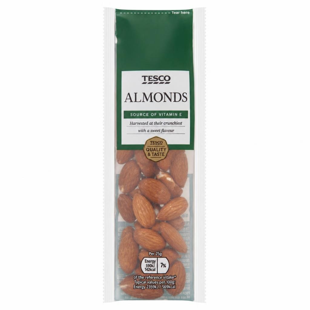 Tesco Almonds 25G