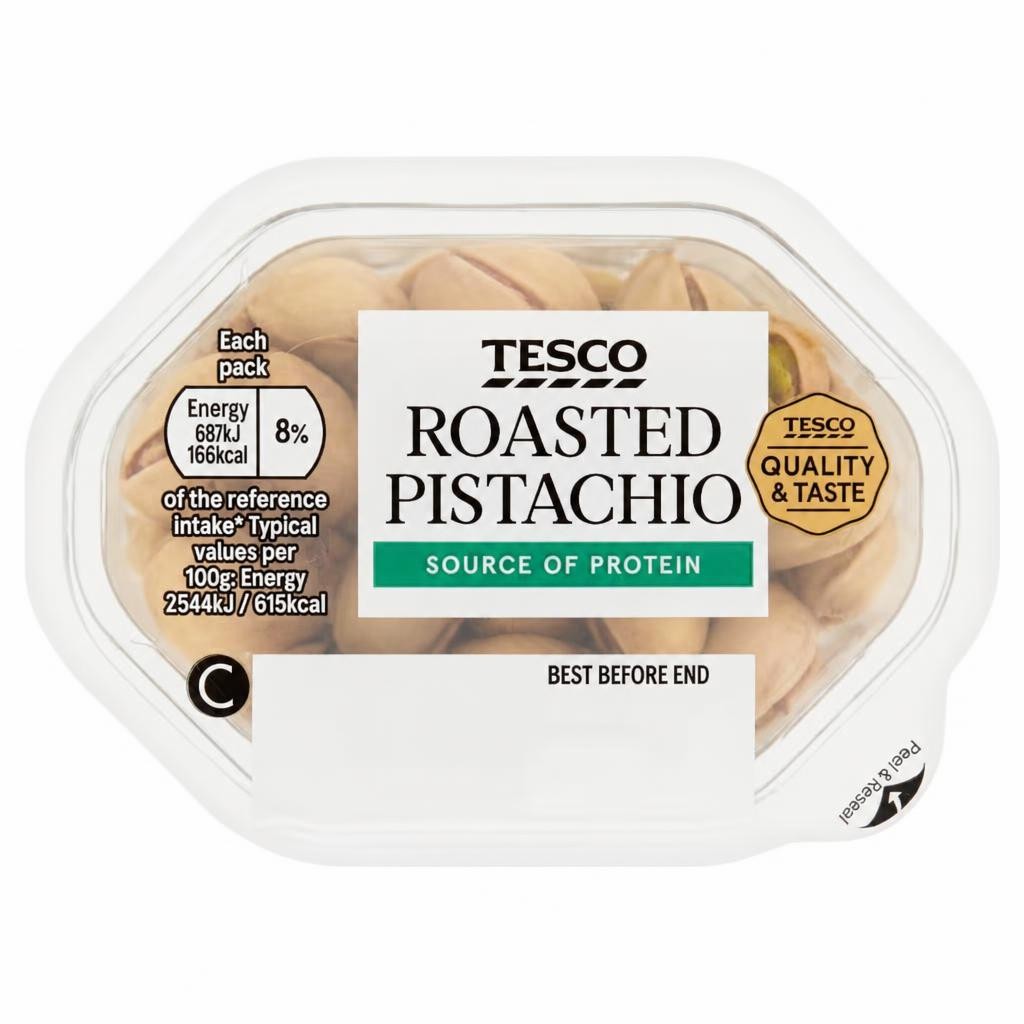 Tesco Snacking Roasted Pistachio 50G