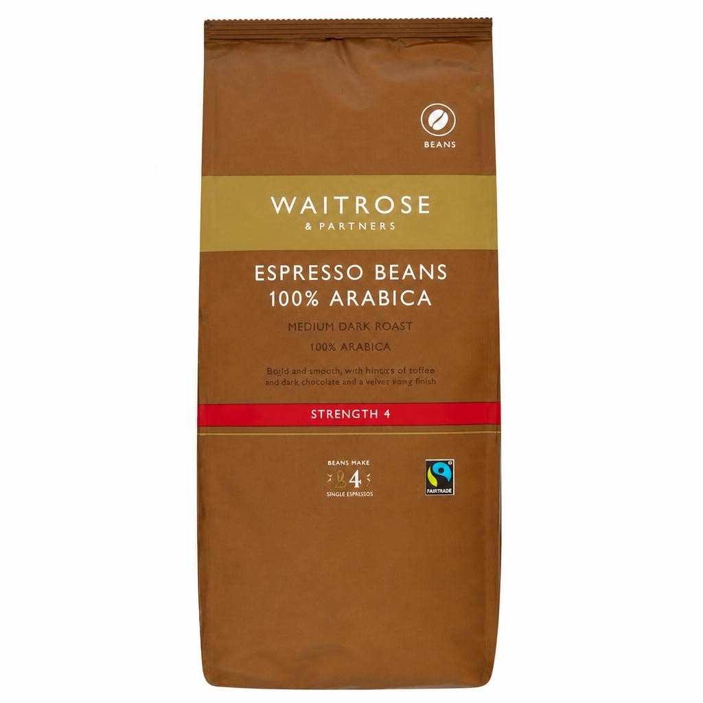 Waitrose Espresso Beans 100% Arabica