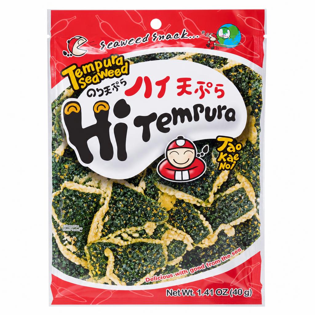 Tao Kae Noi Tempura Seaweed Spicy Flavoured 40G