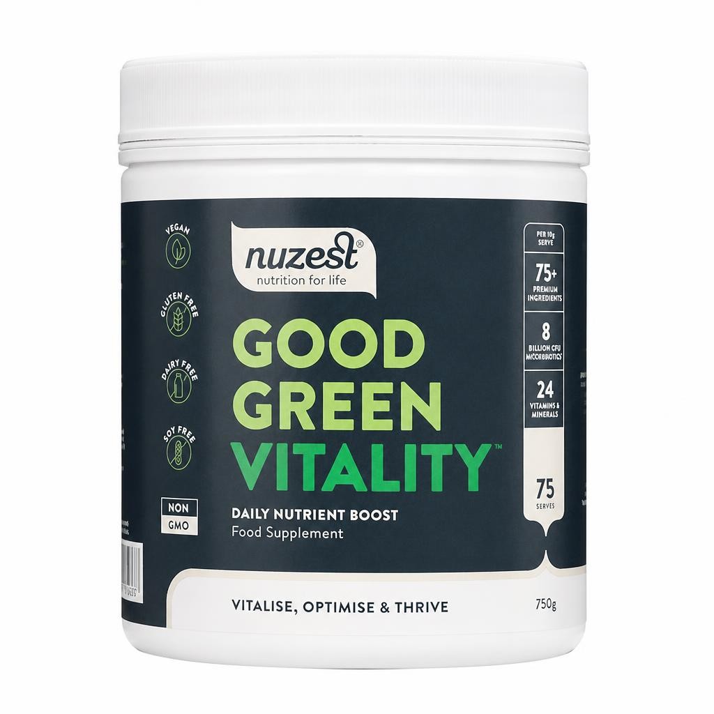 Nuzest Good Green Vitality Multivitamin Greens Powder 750g 75 Servings