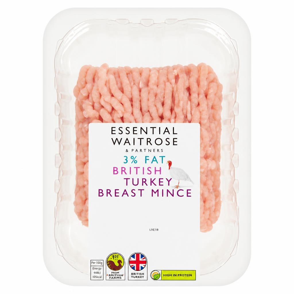 Essential 3% Fat British Turkey Breast Mince