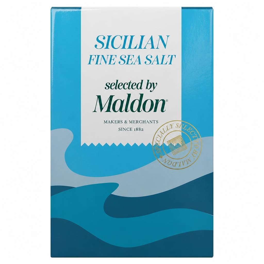 Maldon selected Sicilian Fine Sea Salt