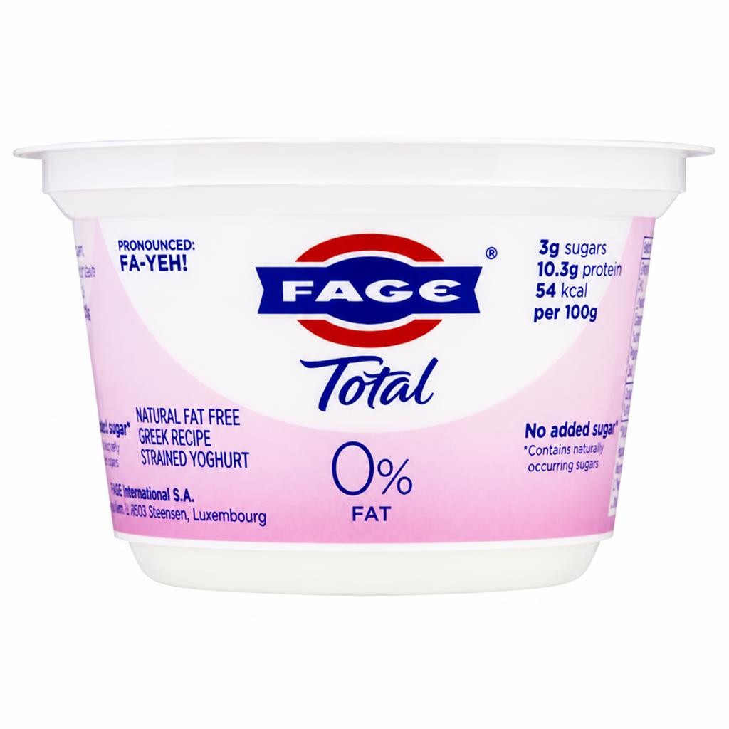 Fage Total 0% Fat Free Natural Greek Yogurt Small