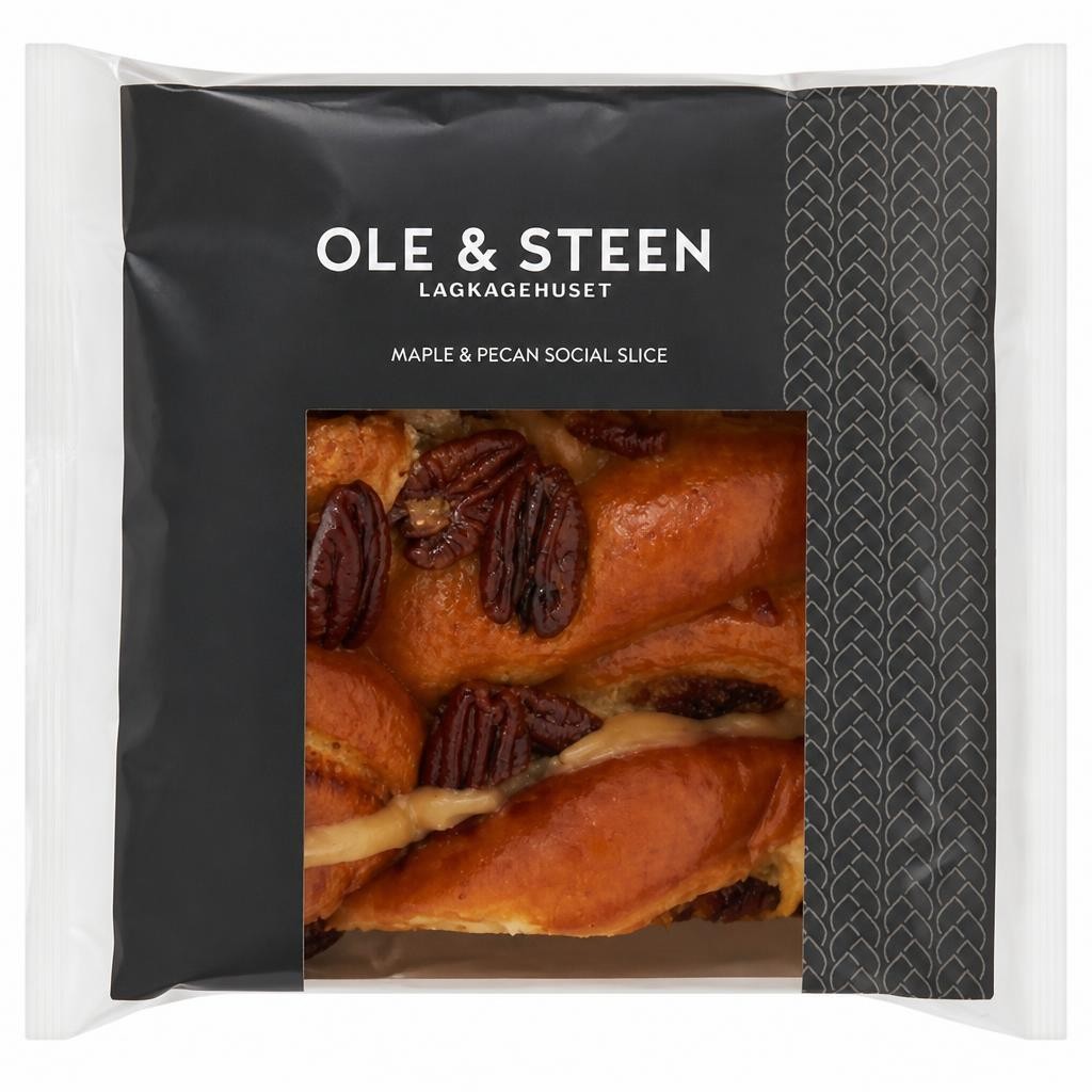 OLE & STEEN Maple & Pecan Social Slice