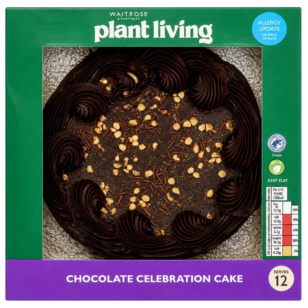 Plant Living Chocolate Cake