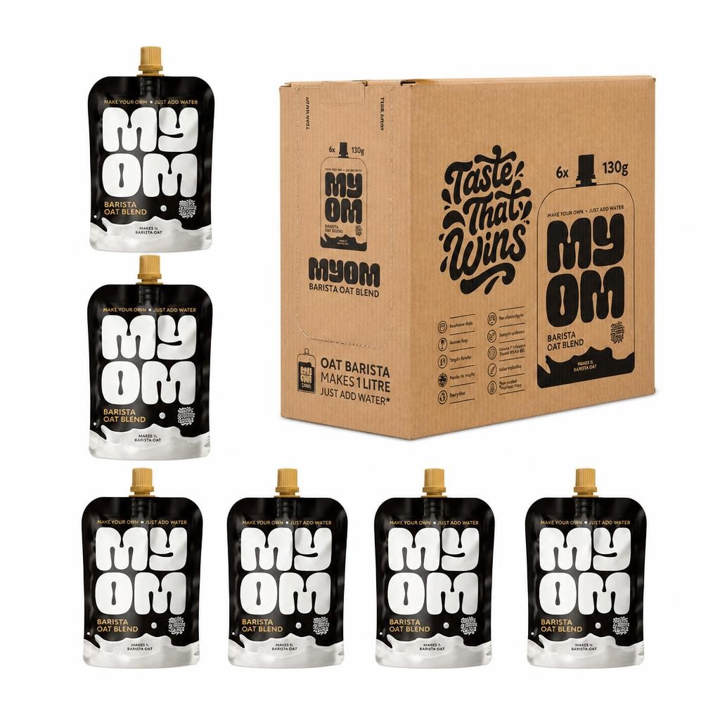 MYOM 1L Barista Oat Drink Premix Multipack