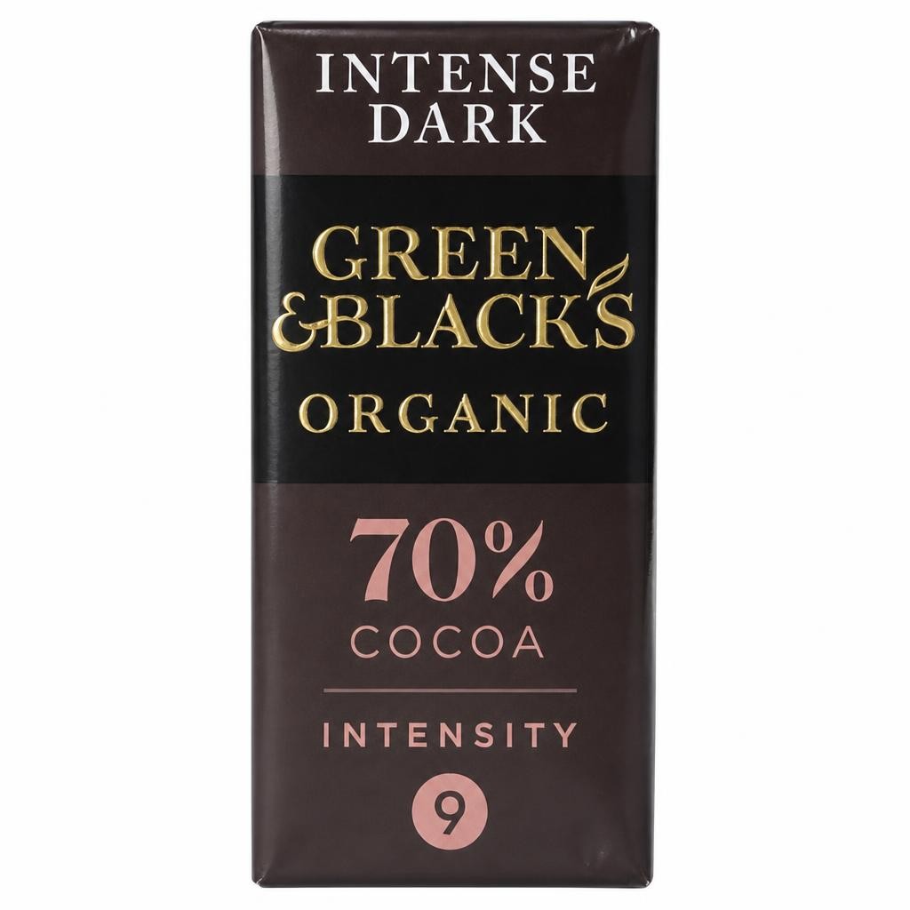 Green & Black's Organic 70% Dark Chocolate Bar