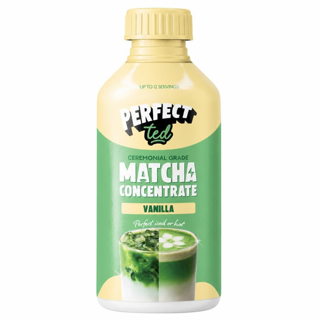 PerfectTed Vanilla Matcha Concentrate 240ml