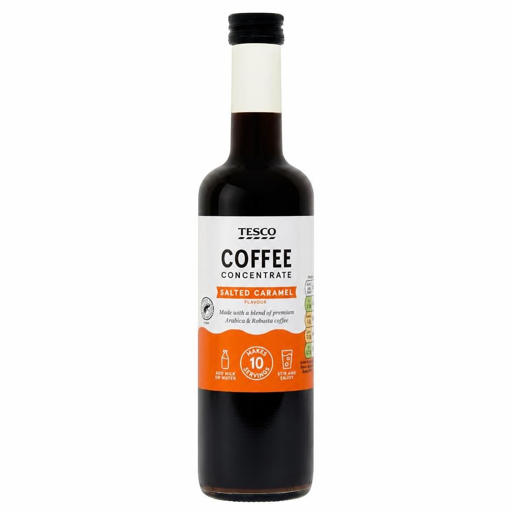 Tesco Salted Caramel Flavour Coffee Concentrate 500ml