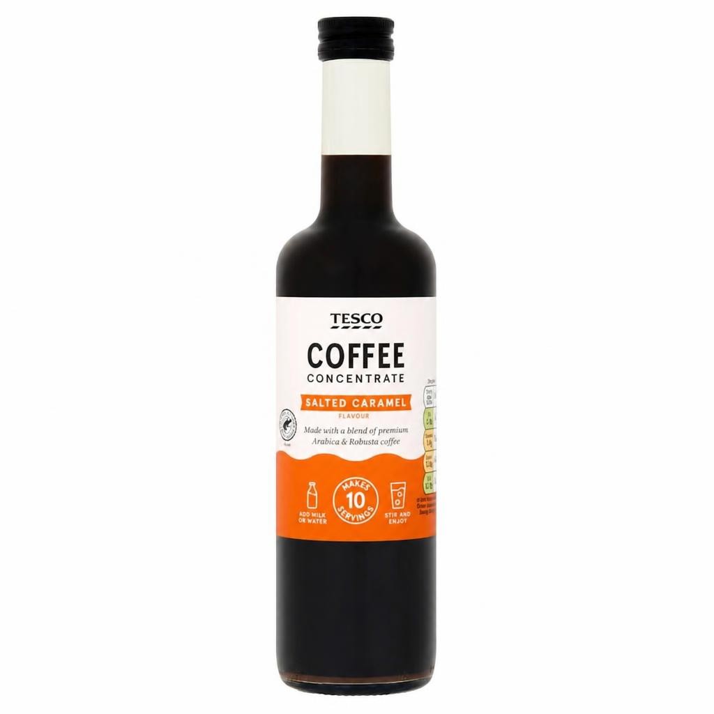 Tesco Salted Caramel Flavour Coffee Concentrate 500ml