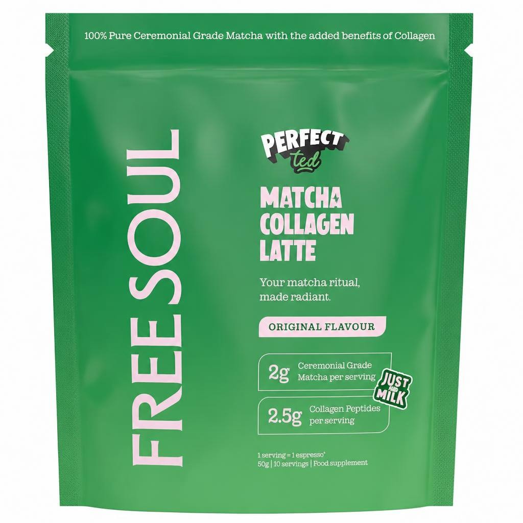 PerfectTed Free Soul Matcha Collagen Latte ORIGINAL FLAVOUR 50g