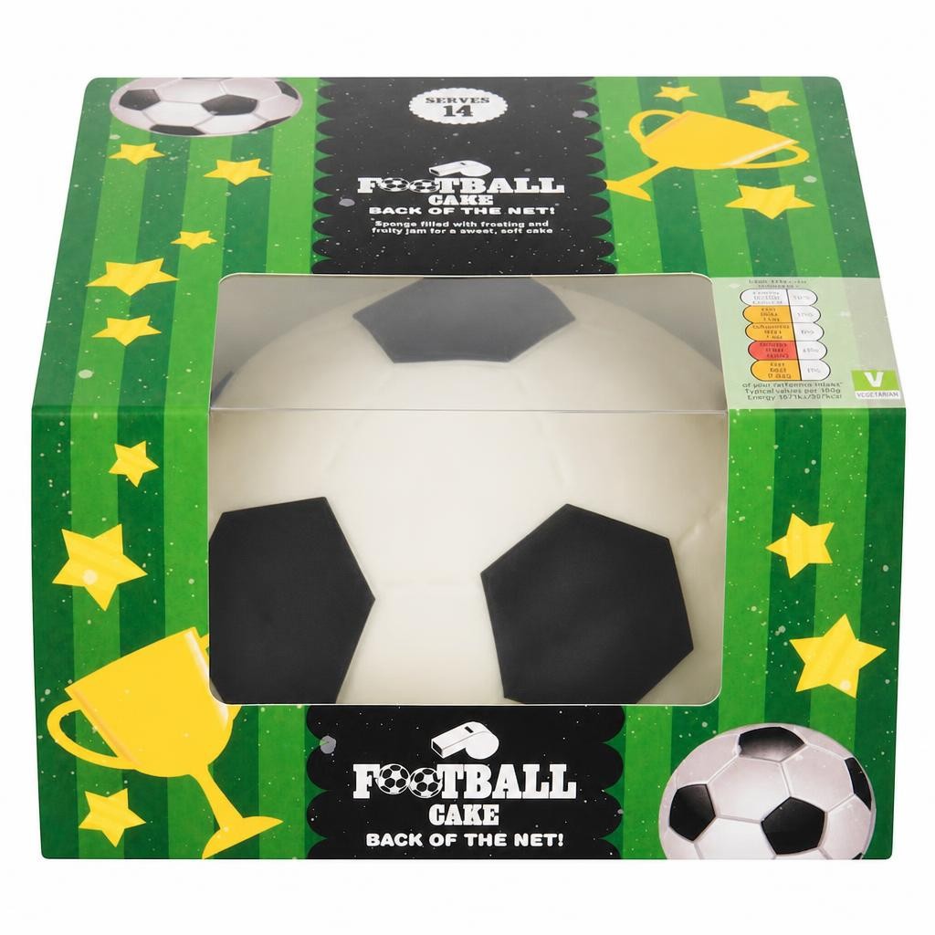 Simply Delicious Football Cake