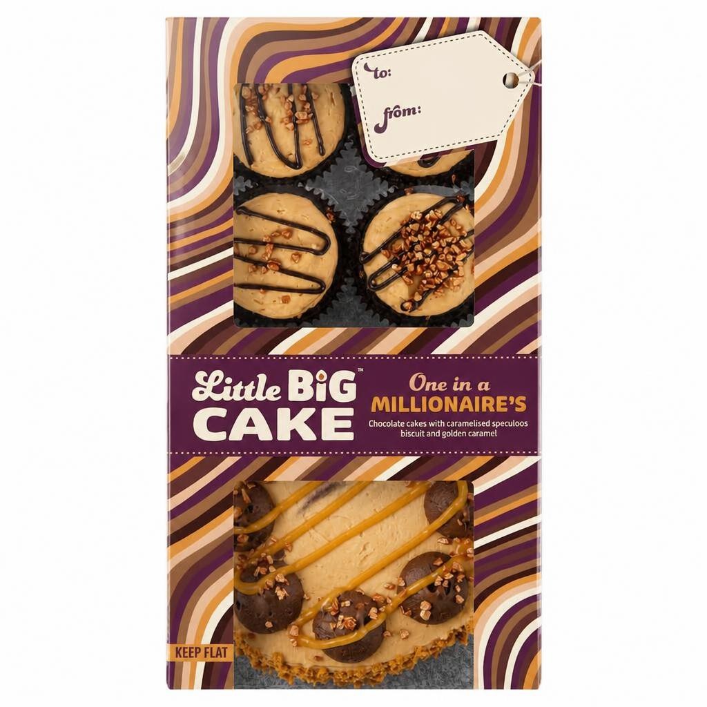 Little Big Cake one in a Millionaire's Party bento box