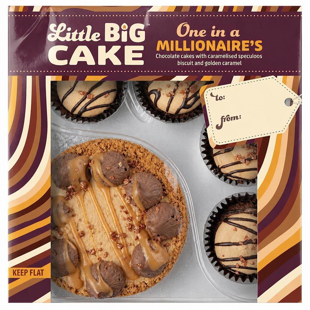Little Big Cake one in a Millionaire's Party bento box