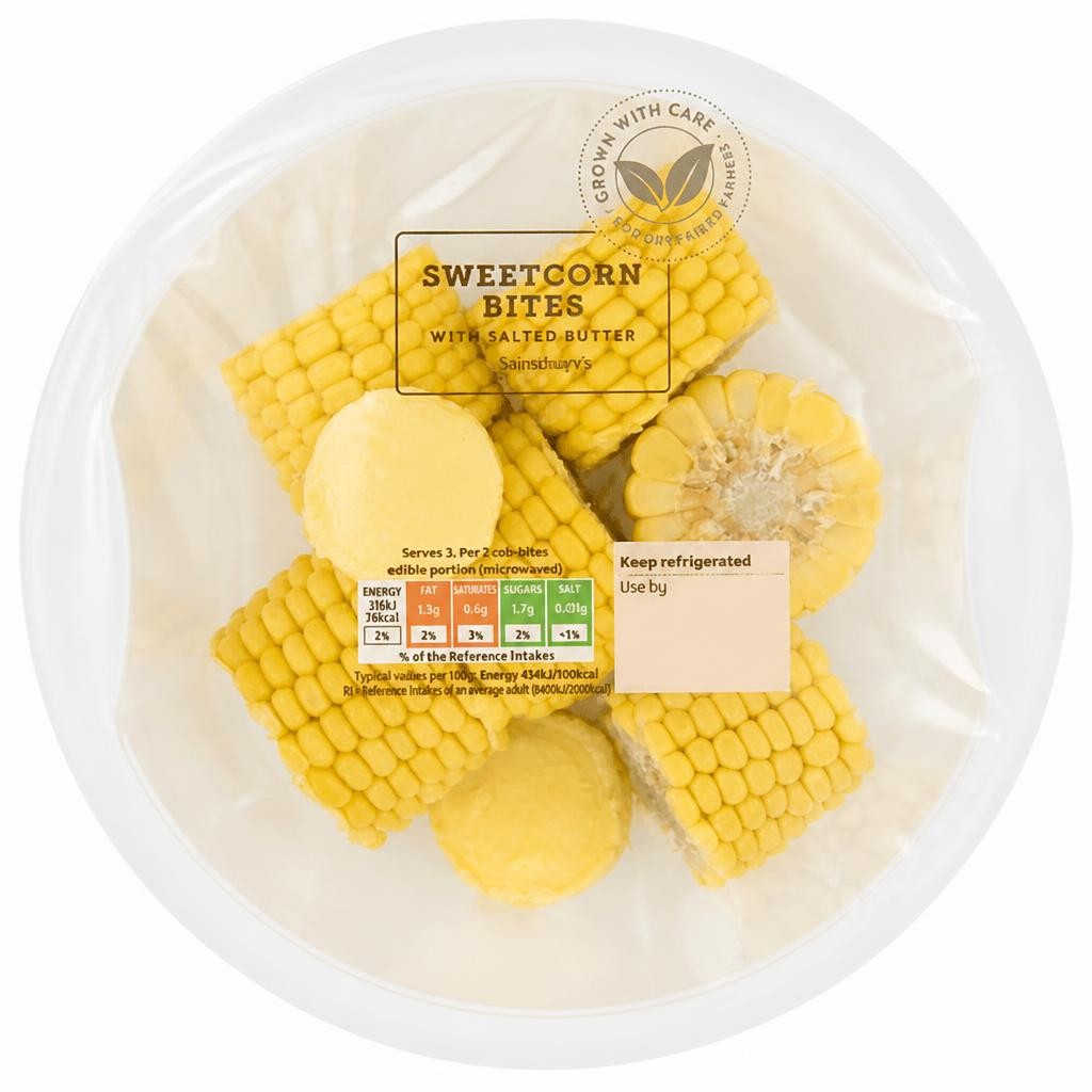 Sainsbury's 240g with Salted Butter Sweetcorn Bites