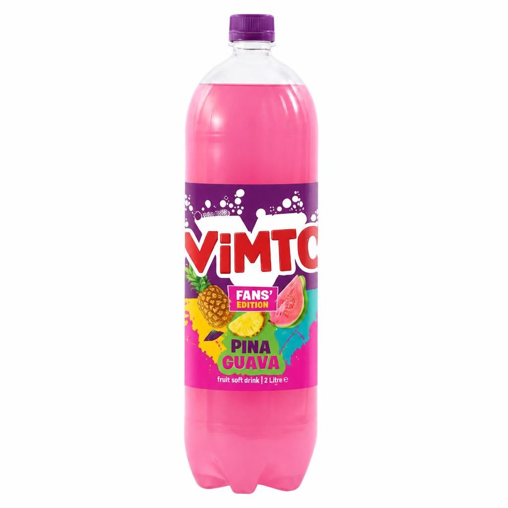 Vimto Fans' Edition Pineapple & Guava Flavour 2 litre