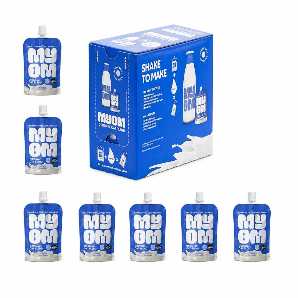 MYOM 1L Original Oat Milk-Free Drink Premix Multipack