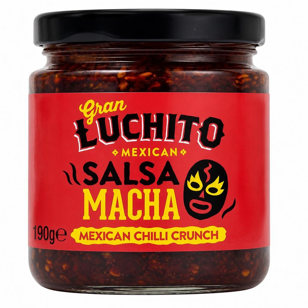 Gran Luchito Salsa Macha Mexican Chilli Crunch
