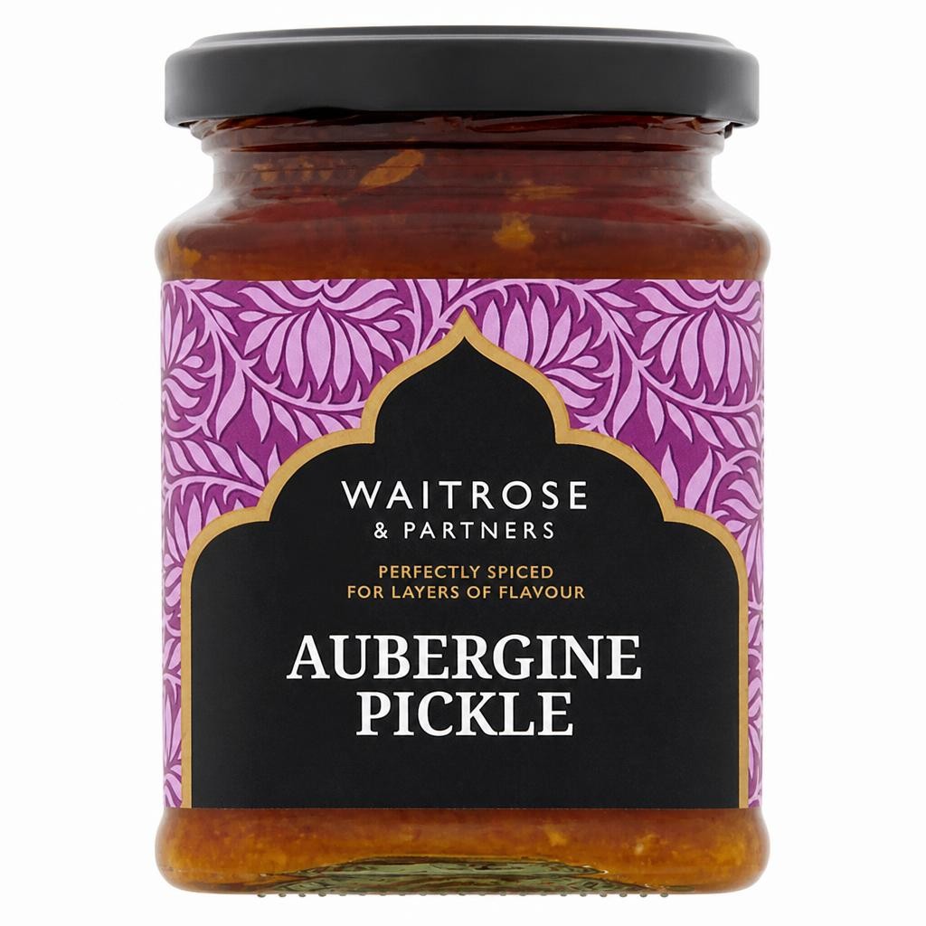 Waitrose Aubergine Pickle