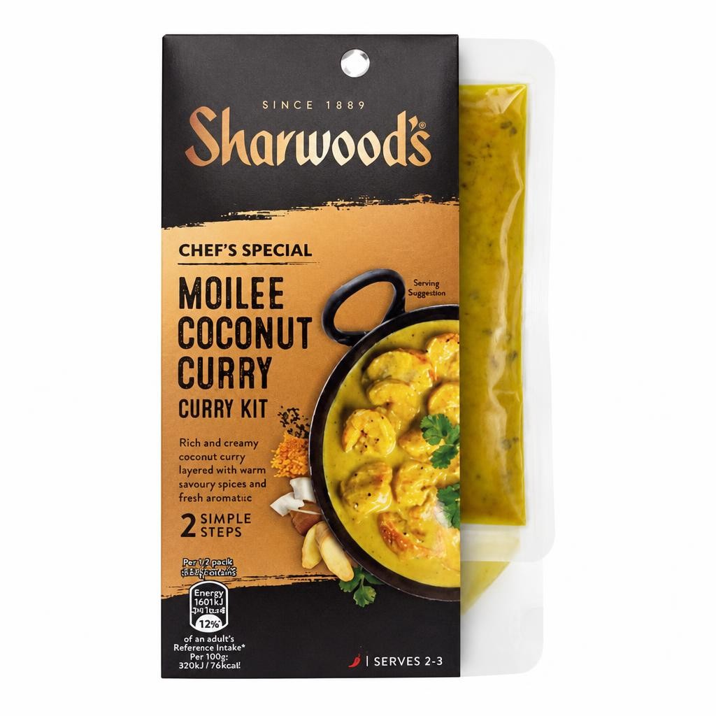 Sharwood's Moilee Indian Curry Sauce Kit