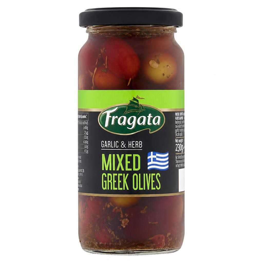 Fragata Garlic & Herb Mixed Greek Olives