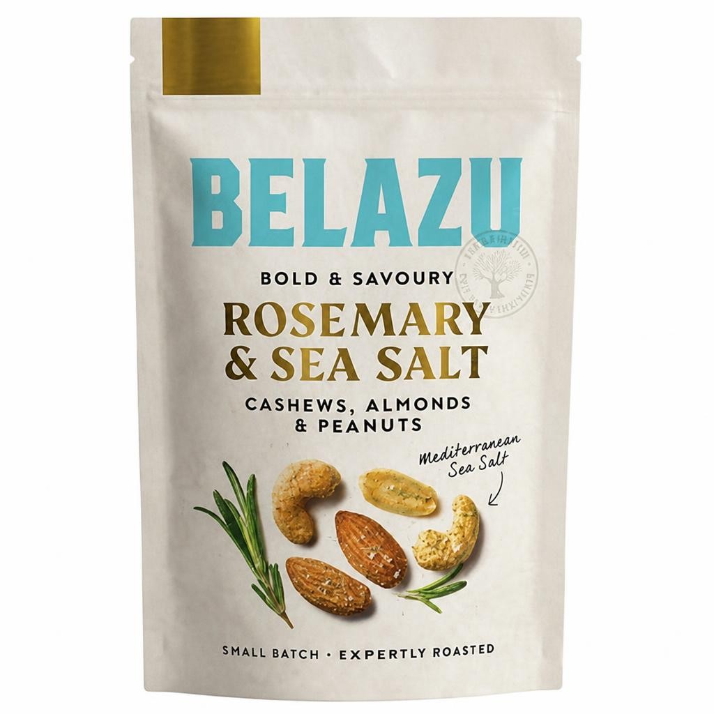 Belazu Rosemary & Sea Salt Nut Mix
